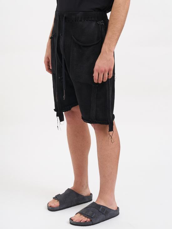 26SS 엠디75 숏팬츠 NMD13216BLACKSPRAY - MD75