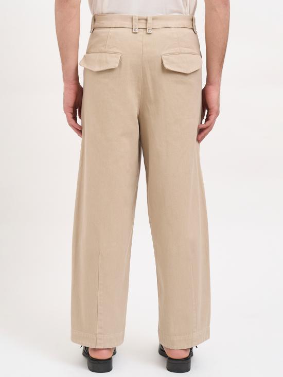 26SS 엔타이어 스튜디오 스트레이트 팬츠 NESSS26PA110120269 BEIGE - ENTIRE STUDIOS