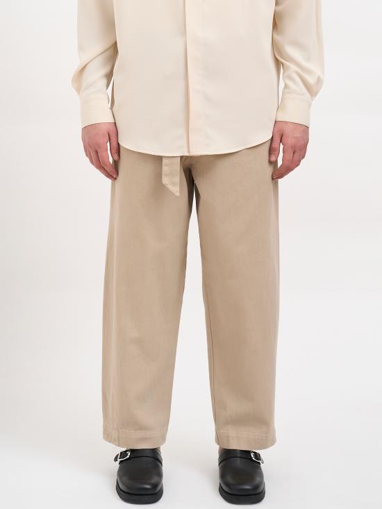 26SS 엔타이어 스튜디오 스트레이트 팬츠 NESSS26PA110120269 BEIGE - ENTIRE STUDIOS