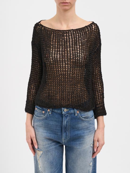 26SS 토탈리 오뜨 스웨터 N103NEROMARR BLACK