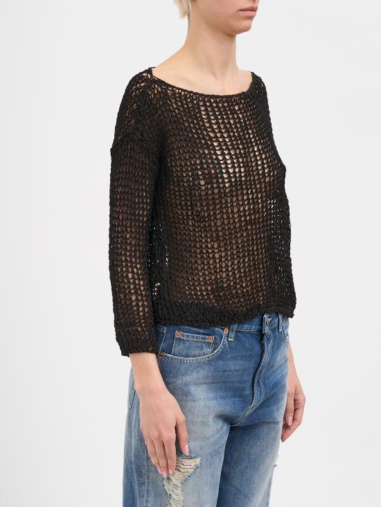 26SS 토탈리 오뜨 스웨터 N103NEROMARR BLACK - TOTALLY HAUTE