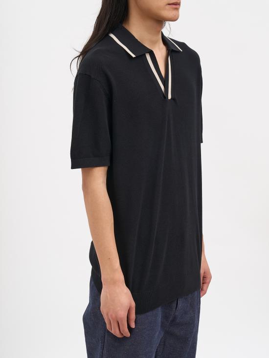 26SS 파올로페코라 스웨터 NA017F1009000 BLACK - PAOLO PECORA