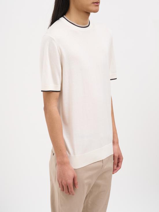 26SS 파올로페코라 스웨터 NA045F2001102 WHITE - PAOLO PECORA