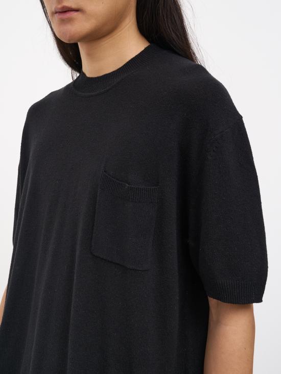 26SS 파올로페코라 스웨터 NA023F6009000 BLACK - PAOLO PECORA