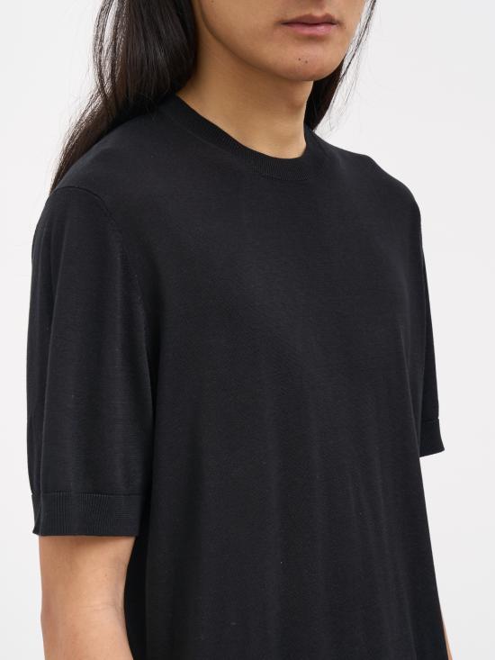 26SS 파올로페코라 스웨터 NA010F2009000 BLACK - PAOLO PECORA