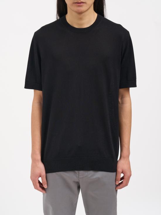 26SS 파올로페코라 스웨터 NA010F2009000 BLACK