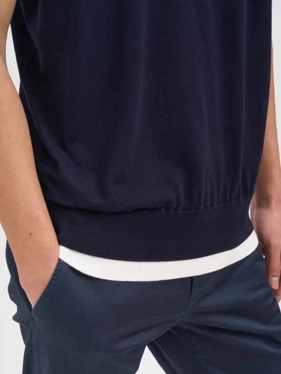 26SS 파올로페코라 스웨터 NA011F1006685 BLUE - PAOLO PECORA