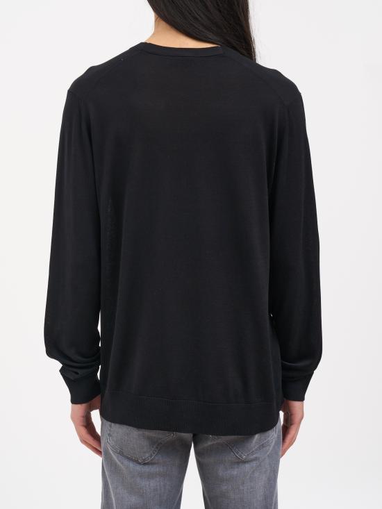 26SS 파올로페코라 스웨터 NA002F2009000 BLACK - PAOLO PECORA