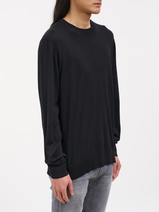 26SS 파올로페코라 스웨터 NA002F2009000 BLACK - PAOLO PECORA