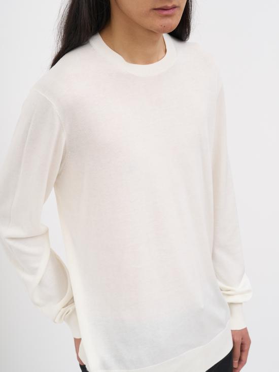 26SS 파올로페코라 스웨터 NA002F2001102 WHITE - PAOLO PECORA