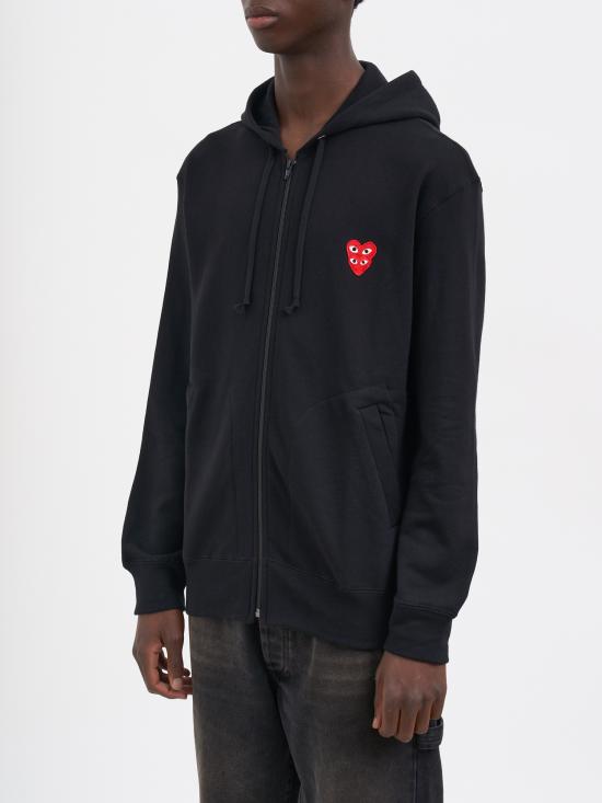  꼼데가르송 후드 티셔츠 LAXT294051 BLACK - COMME DES GARCONS