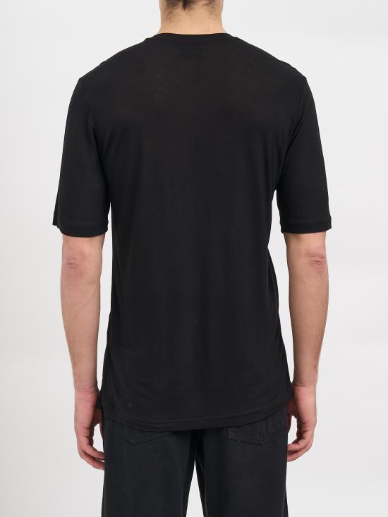 26SS 다닐로 파우라 반팔 티셔츠 N15DP10070000001 BLACK - DANILO PAURA