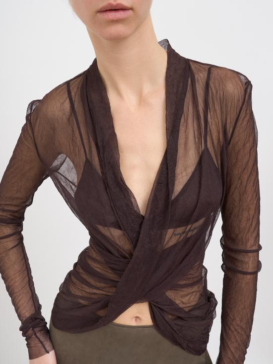 26SS 예후아판 긴팔 티셔츠 N1099BROWN - YEHUAFAN