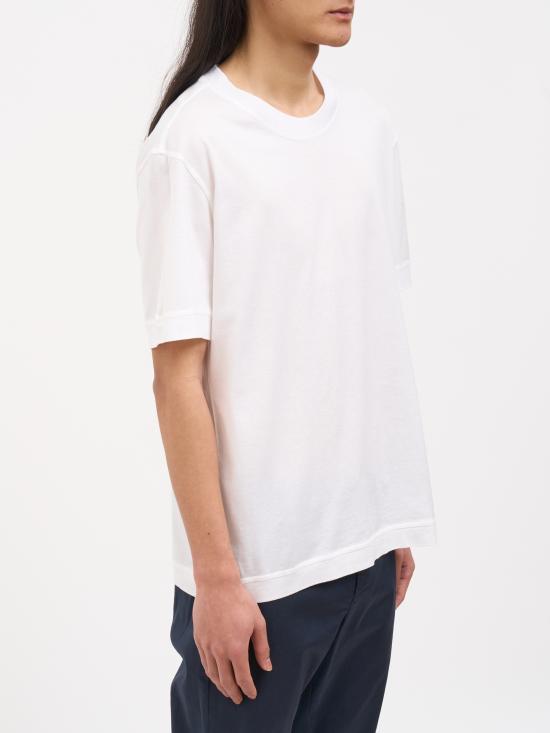 26SS 파올로페코라 반팔 티셔츠 NF02240541101 WHITE - PAOLO PECORA