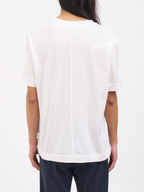 26SS 파올로페코라 반팔 티셔츠 NF02240541101 WHITE - PAOLO PECORA