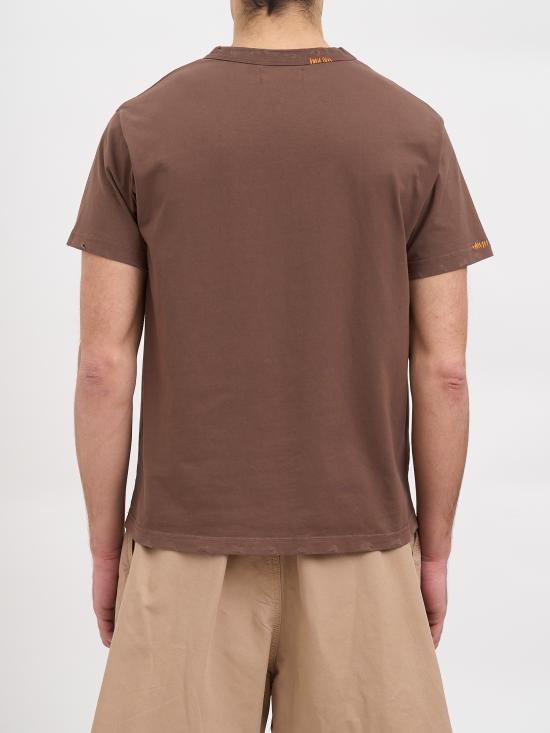 26SS 다닐로 파우라 반팔 티셔츠 N15DP10050000016 BROWN - DANILO PAURA