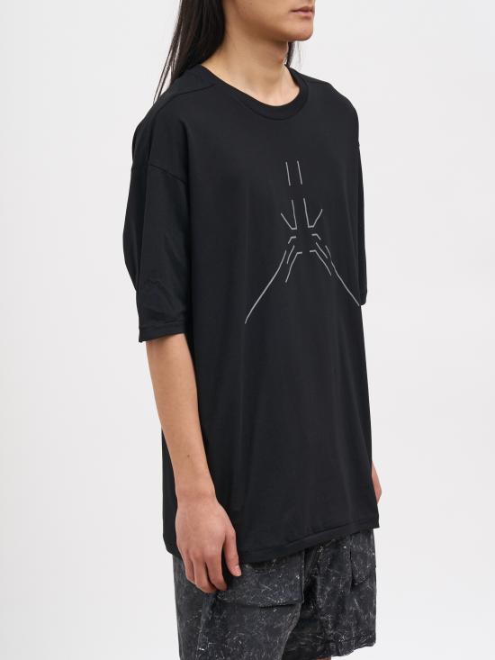 26SS 톰크롬 반팔 티셔츠 NMTS933BLACK - THOM KROM