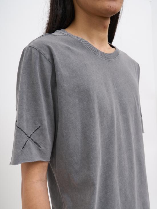 26SS 톰크롬 반팔 티셔츠 NMTS924DARKGREY - THOM KROM