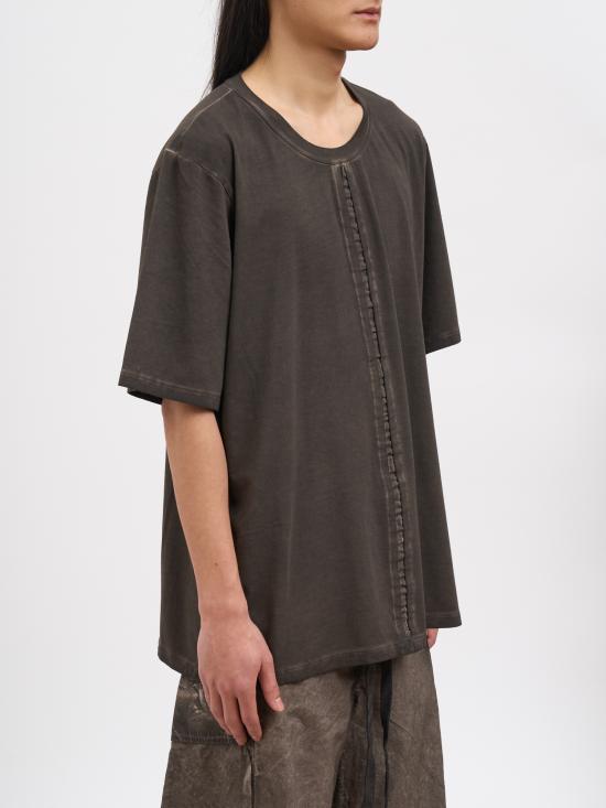 26SS 우마 왕 반팔 티셔츠 NUM1541UW860 GREY - UMA WANG