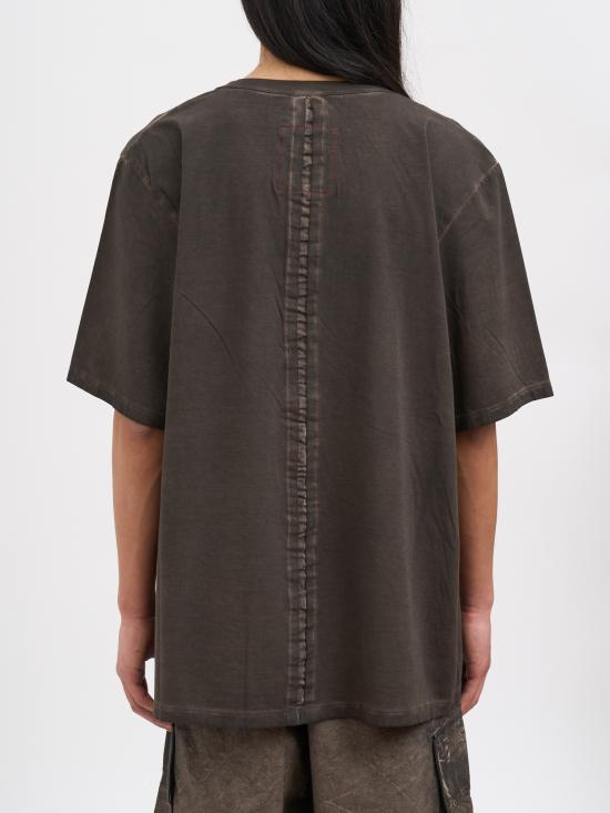 26SS 우마 왕 반팔 티셔츠 NUM1541UW860 GREY - UMA WANG