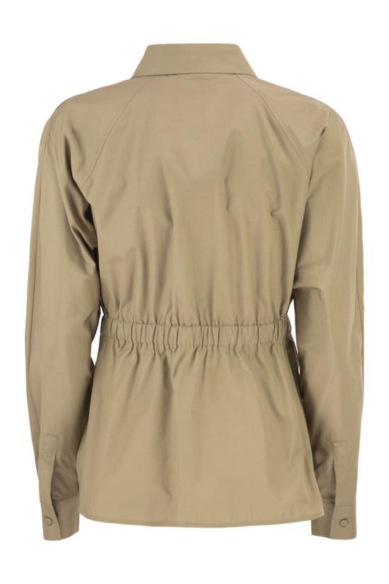 26SS 막스마라 Tazzina 드로스트링 셔츠 2611111052600 006 KHAKI - MAX MARA