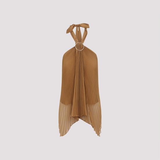 26SS 막스마라 민소매 티셔츠 2611161014600 001 CARAMEL - MAX MARA