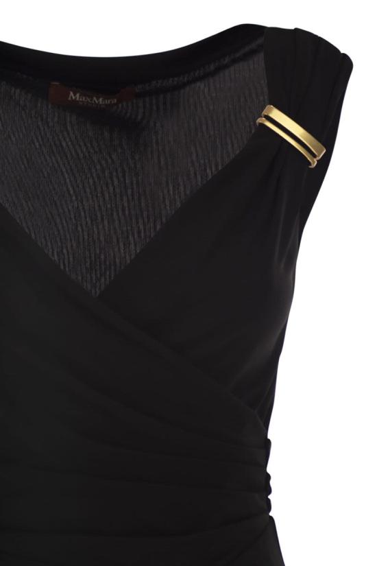 26SS 막스마라 미디 원피스 2616621012600 004 BLACK - MAX MARA