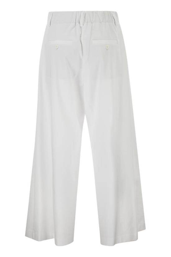 26SS 브루넬로 쿠치넬리 스트레이트 팬츠 ML946EL199 C159 WHITE - BRUNELLO CUCINELLI