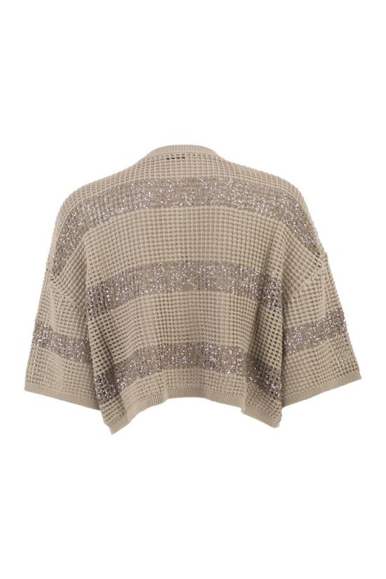 26SS 브루넬로 쿠치넬리 스웨터 M58772826 CKH72 SAND - BRUNELLO CUCINELLI