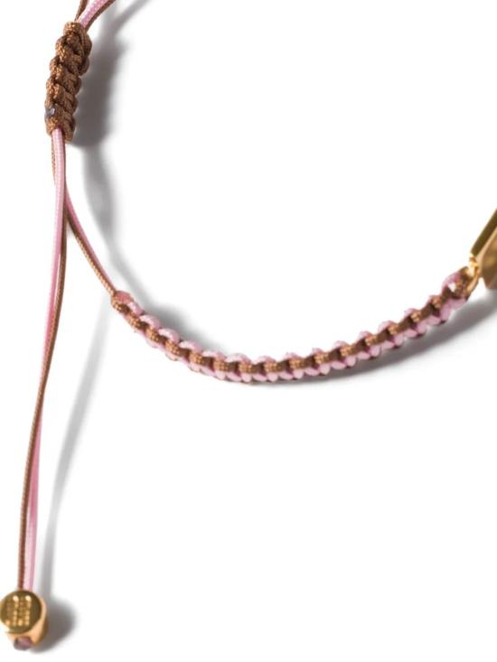 26SS 미우미우 팔찌 5IB782VOOO2IHJ F05D6 OROROSAMARRONE F05D6 ORO ROSA MARRONE - MIU MIU