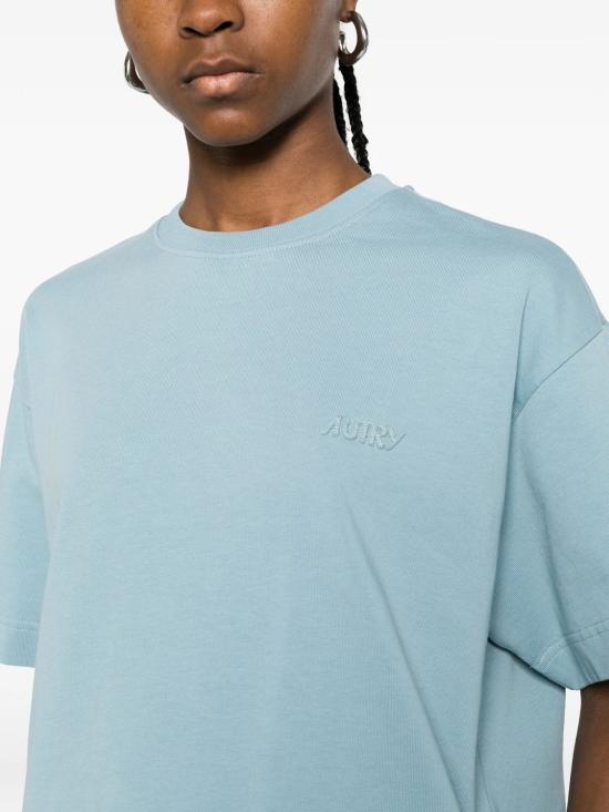 26SS 오트리 반팔 티셔츠 TSPW052C 052C HEAVY JERS CHALCEDONY - AUTRY