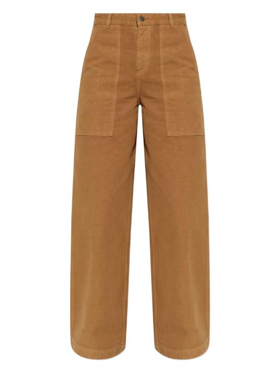 26SS 몽클레어 스트레이트 팬츠 L10932A000035999H 24N OPEN BROWN