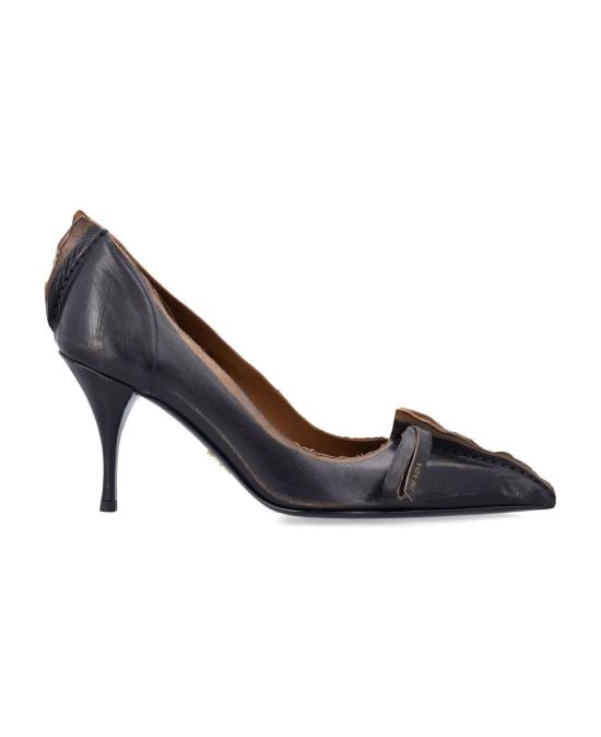 25FW 프라다 힐/펌프스 1I208OFA085V69 F0Y71 NEROCUOIO F0Y71 NERO CUOIO