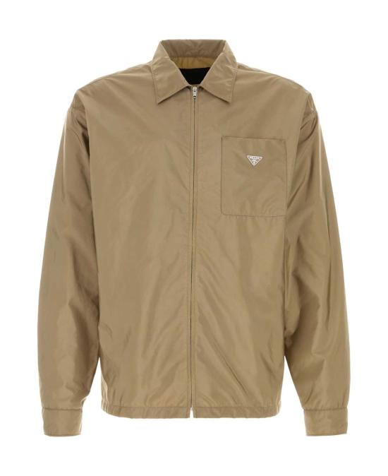 26SS 프라다 긴팔 셔츠 SC847SOOO1WQ9 F034X MASTICE