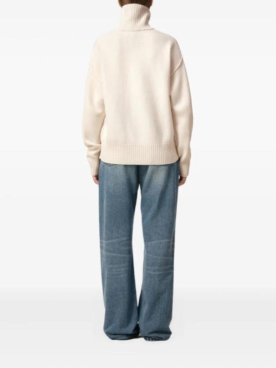 25SS 아미 터틀넥 BFUKS406018 154 OFFWHITERED 154 OFF WHITE RED - AMI