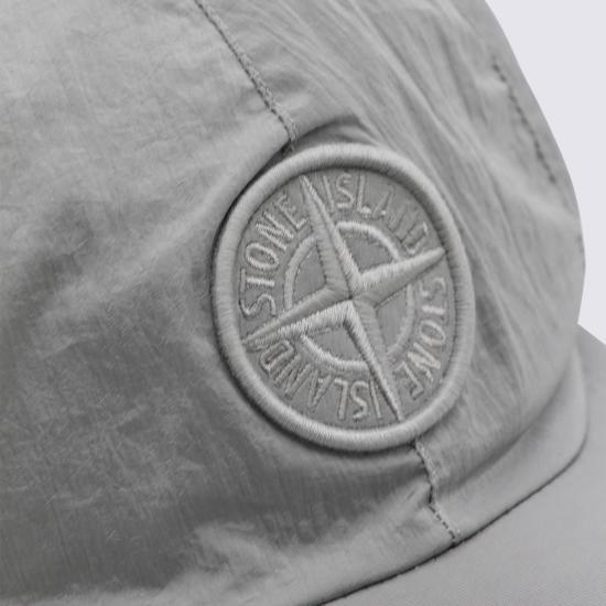  스톤 아일랜드 볼캡 햇 그레이 - STONE ISLAND