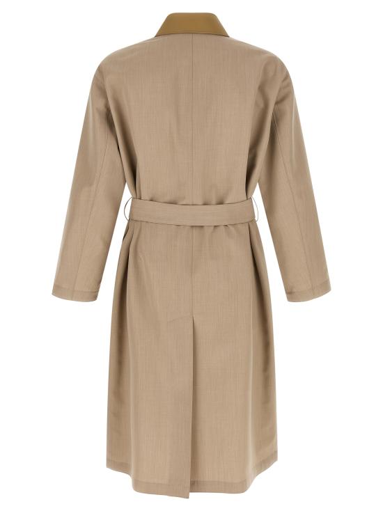 26SS 오라리 트렌치 코트 A26SC01WCTOPGRAYBEIGE Beige - AURALEE