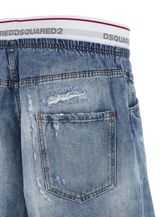 26SS 디스퀘어드2 숏팬츠 S71MU0886D30038470 Blue - DSQUARED2
