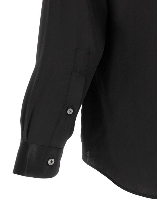 26SS 리비에라 프로젝트 긴팔 셔츠 CAMICIASETANERO Black - RIVIERA PROJECT