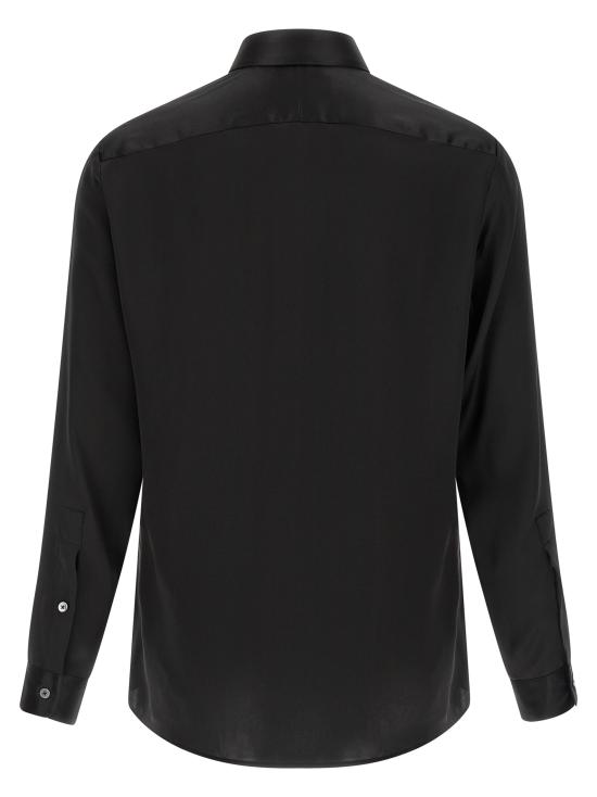 26SS 리비에라 프로젝트 긴팔 셔츠 CAMICIASETANERO Black - RIVIERA PROJECT