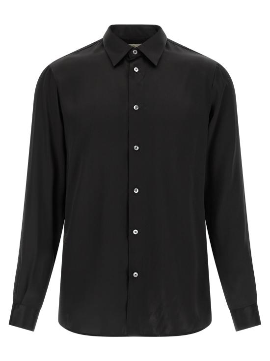 26SS 리비에라 프로젝트 긴팔 셔츠 CAMICIASETANERO Black