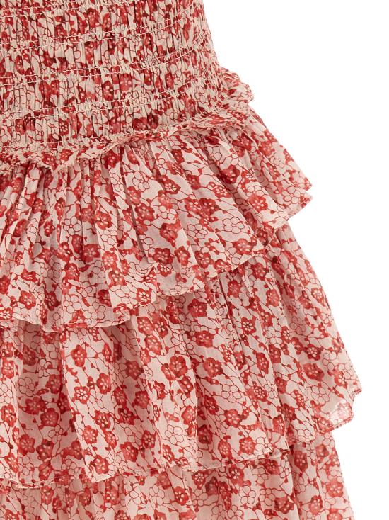 26SS 이자벨마랑에뚜왈 숏 원피스 RO1056FAD1J15E70RD Red - ISABEL MARANT ETOILE