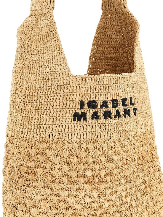 26SS 이자벨마랑 숄더백 PP0181FAB1X17MNABK Beige - ISABEL MARANT