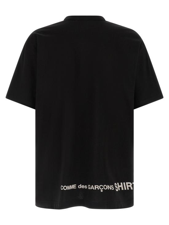 26SS 꼼데가르송 반팔 티셔츠 FQT008S261 Black - COMME DES GARCONS