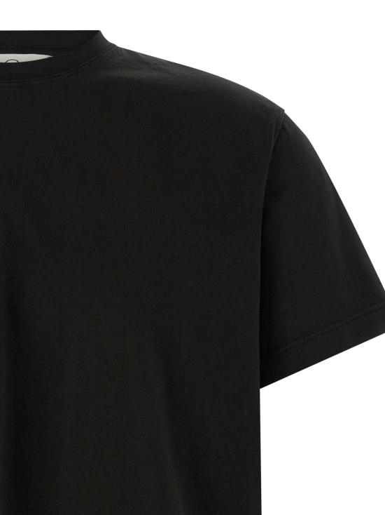 26SS 리비에라 프로젝트 반팔 티셔츠 TSHIRTMANICACORTENERO Black - RIVIERA PROJECT