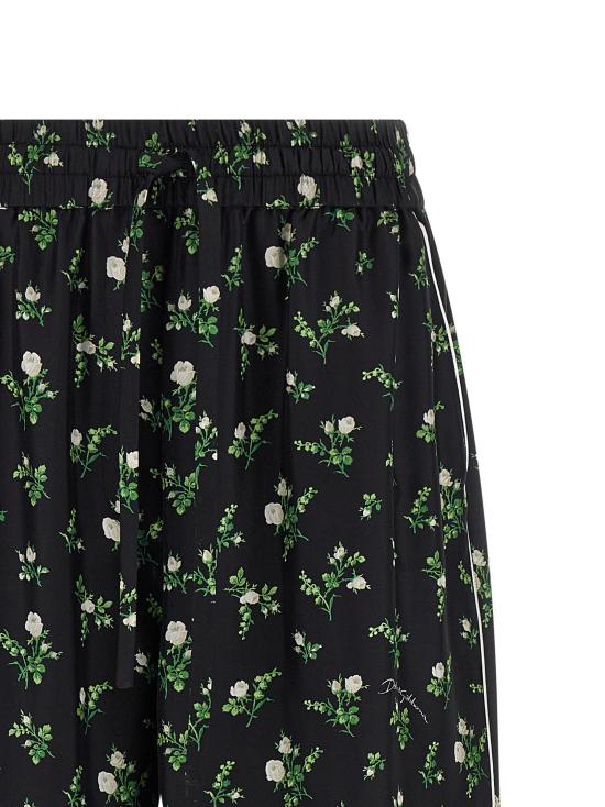 26SS 돌체앤가바나 팔라초 팬츠 FTDKTTIS13GHX6CB Black - DOLCE & GABBANA