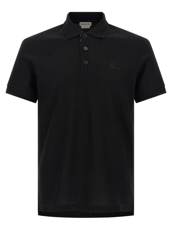 26FW 버버리 코튼 폴로셔츠 8126917BLACK