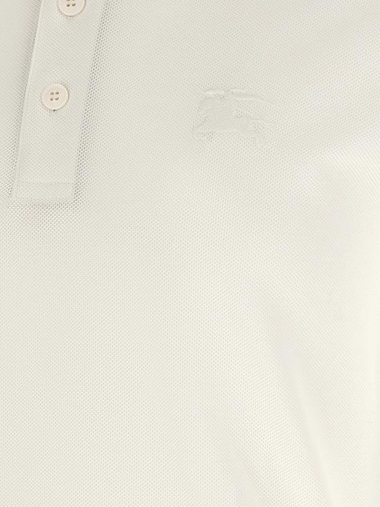 26FW 버버리 코튼 폴로셔츠 8126937WHITE - BURBERRY