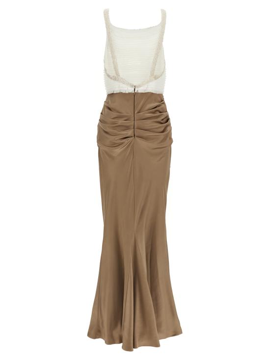 26SS 엘리자베타프랜치 롱 원피스 ABR1762E2EZ4 Multicolor - ELISABETTA FRANCHI