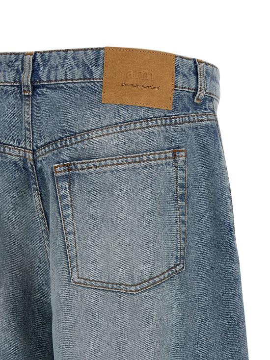 26SS 아미 숏팬츠 HSO838DE0046480 Blue - AMI